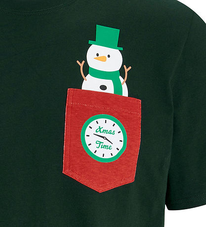 Jack & Jones T-Shirt - JjXmas - Skarabäus