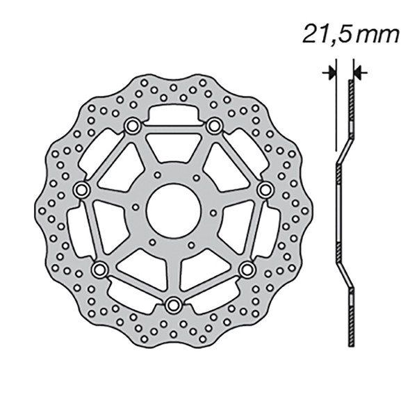 France Equipement - Disque de frein FE.FL56502V
