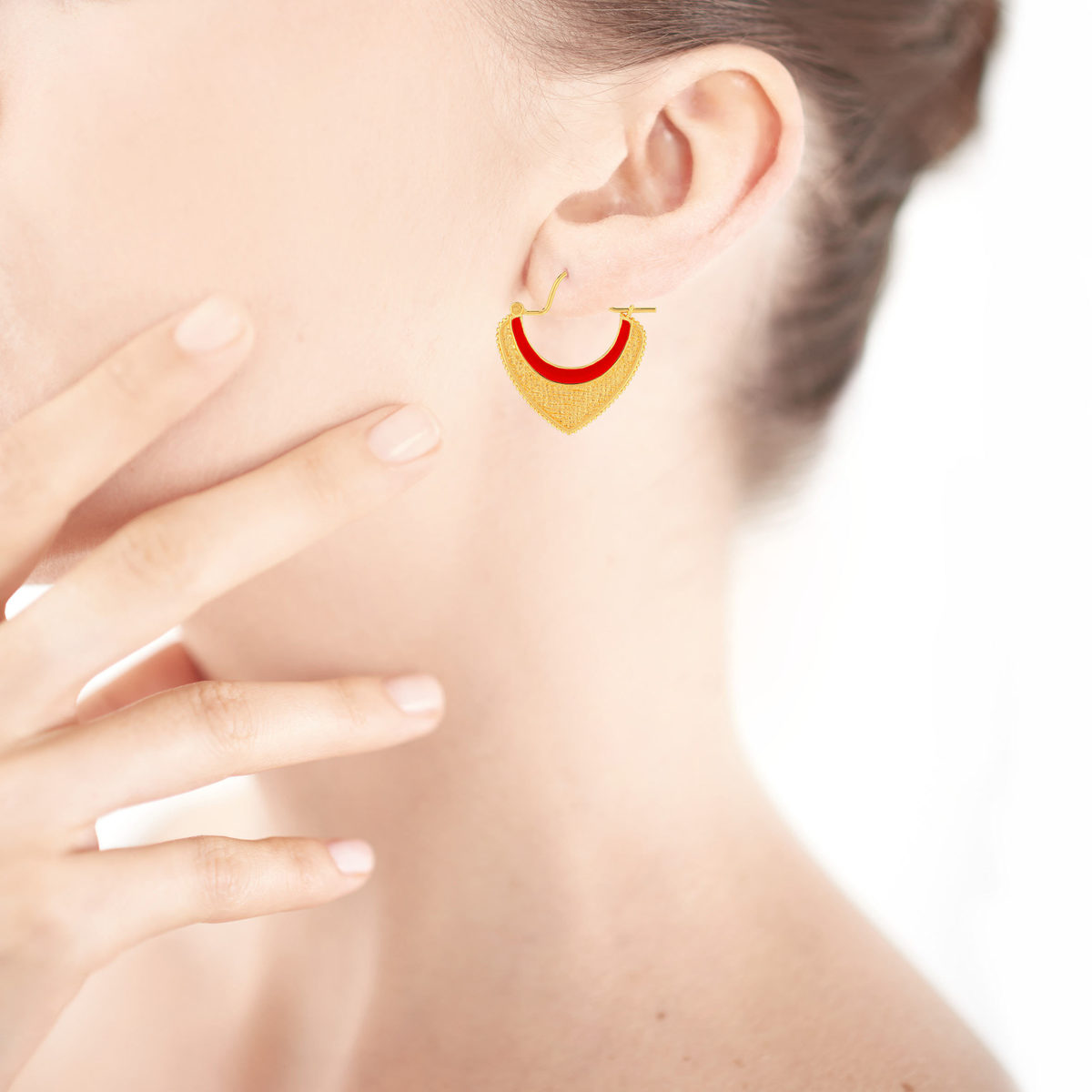 Boucles d'oreilles MATY Dorées