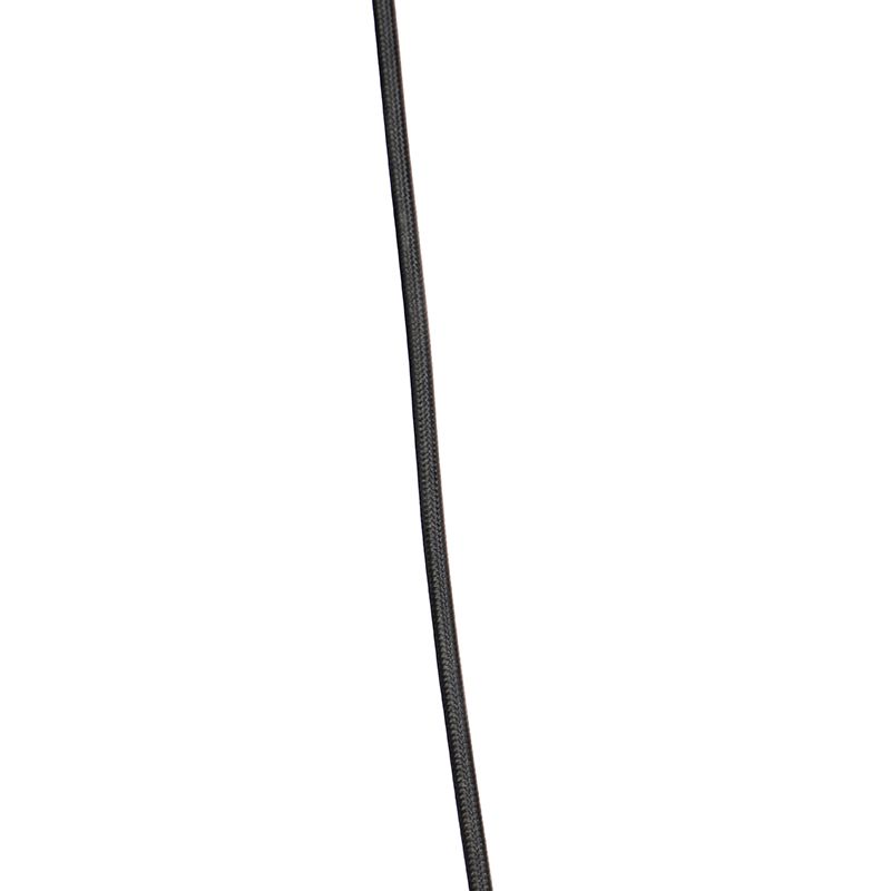 Design hanglamp zwart met stekker - Cavalux