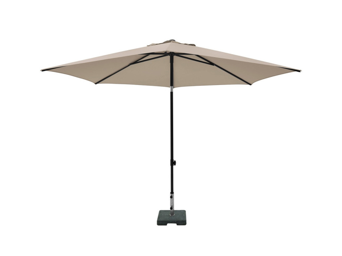 Madison Mykanos 250 cm push-up parasol - Ecru