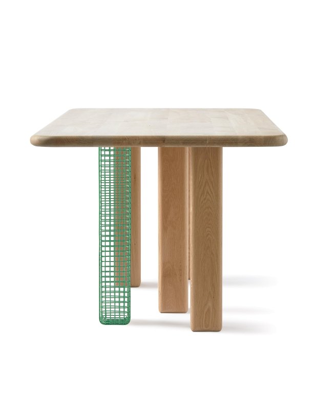 POLSPOTTEN Stilts eettafel 180x90 donkerbruin