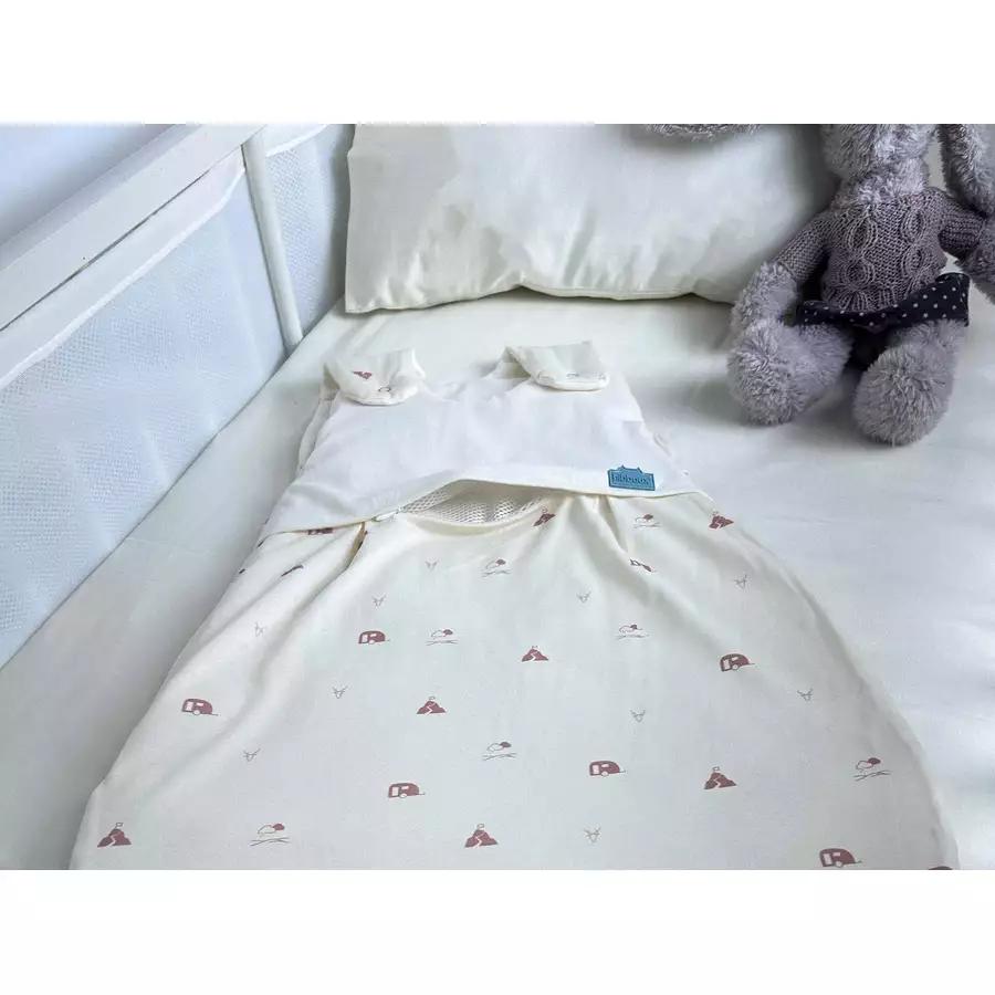 hibboux® Babyschlafsack Camper Airy Sleeping Bag Multicolor
