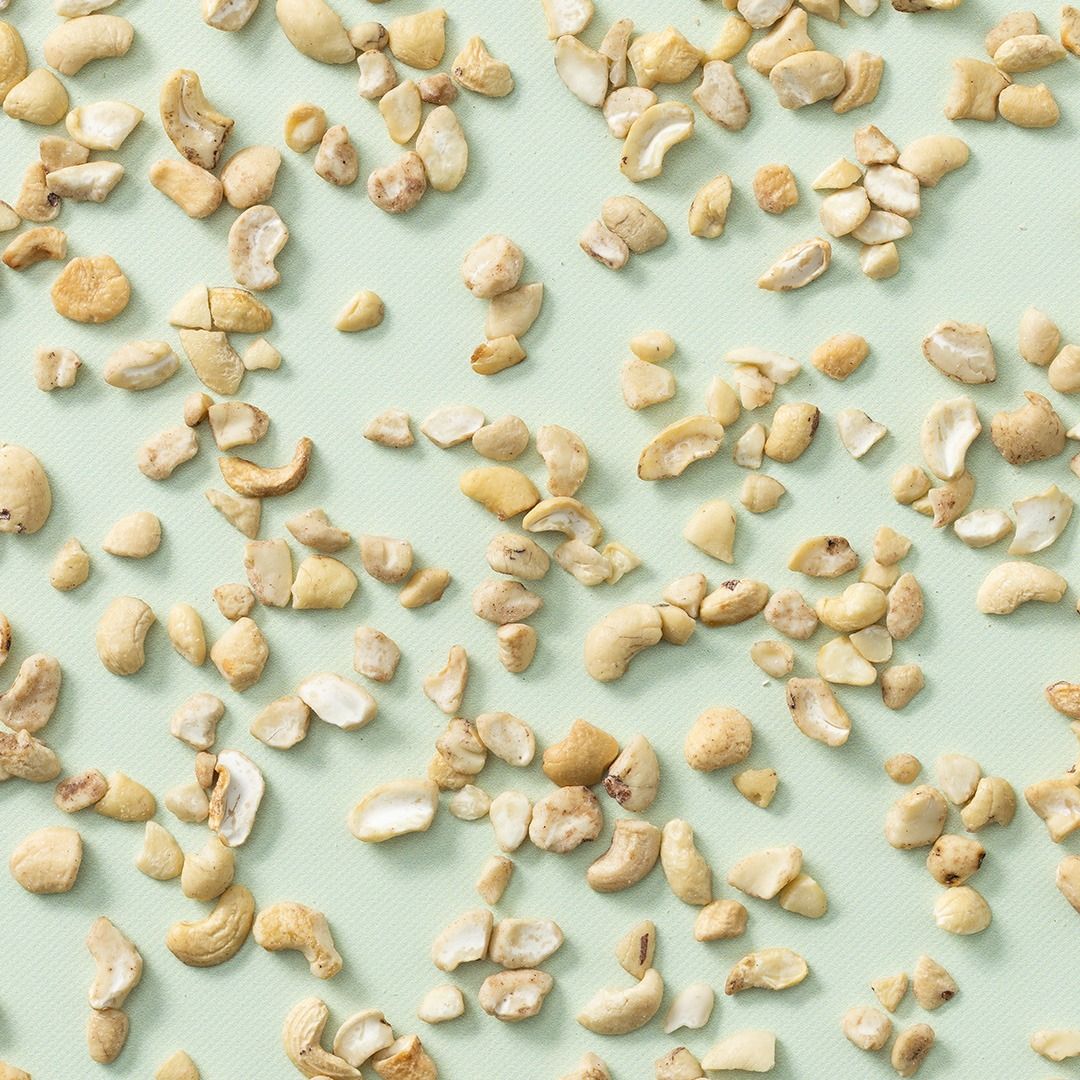 Cashew stukjes ongebrand (bio)