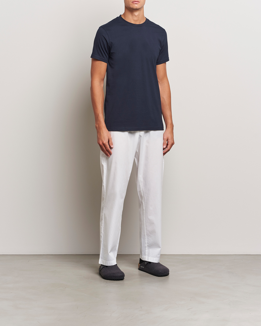 Bread & Boxers Woven Pyjama Pant White