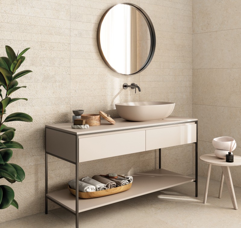 Jabo Yacht vloertegel ivory 60x60cm antislip R11 gerectificeerd