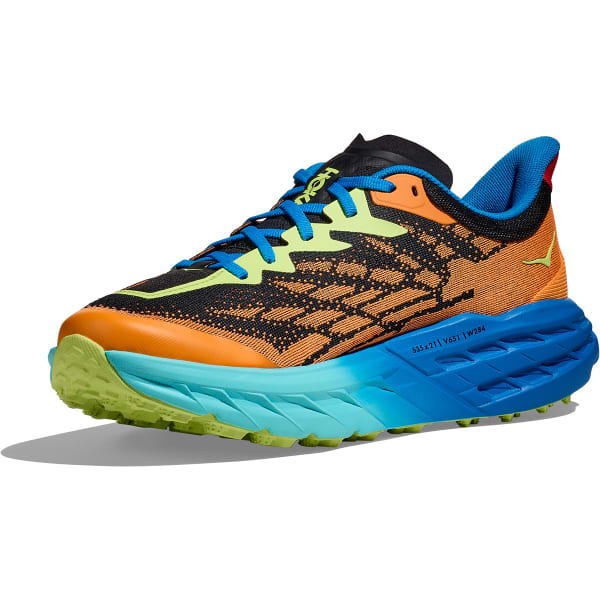 Chaussure trail HOKA ONE ONE SPEEDGOAT 5 SOLAR FLARE / DIVA BLUE