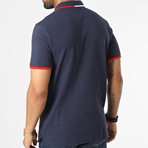 Polo Manches Courtes Regular Flag 5076 Bleu Marine