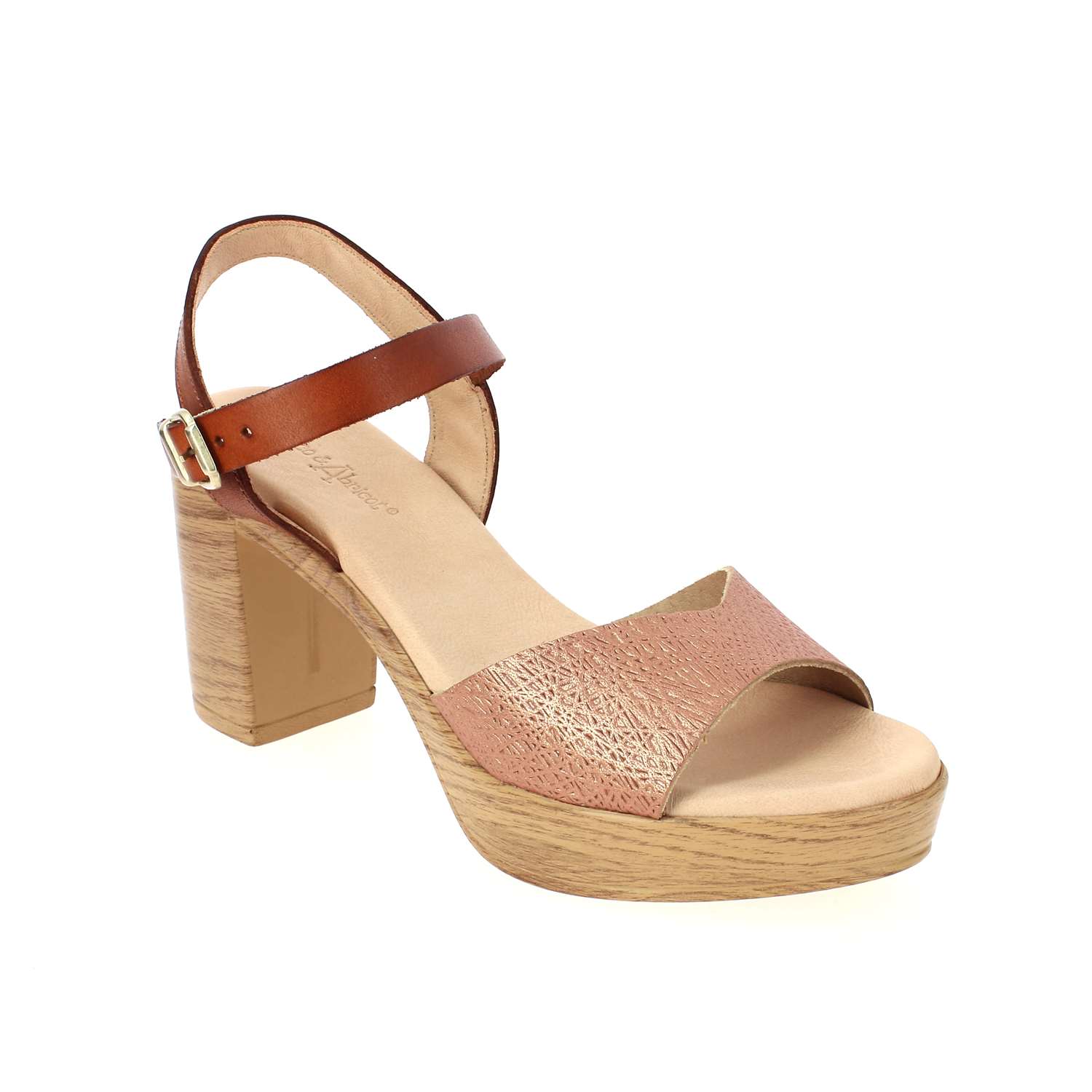 Sandales femme COCO ABRICOT COIVERES