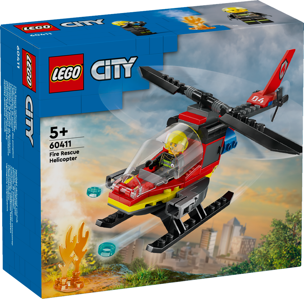 LEGO City - Brandslukningshelikopter (60411)