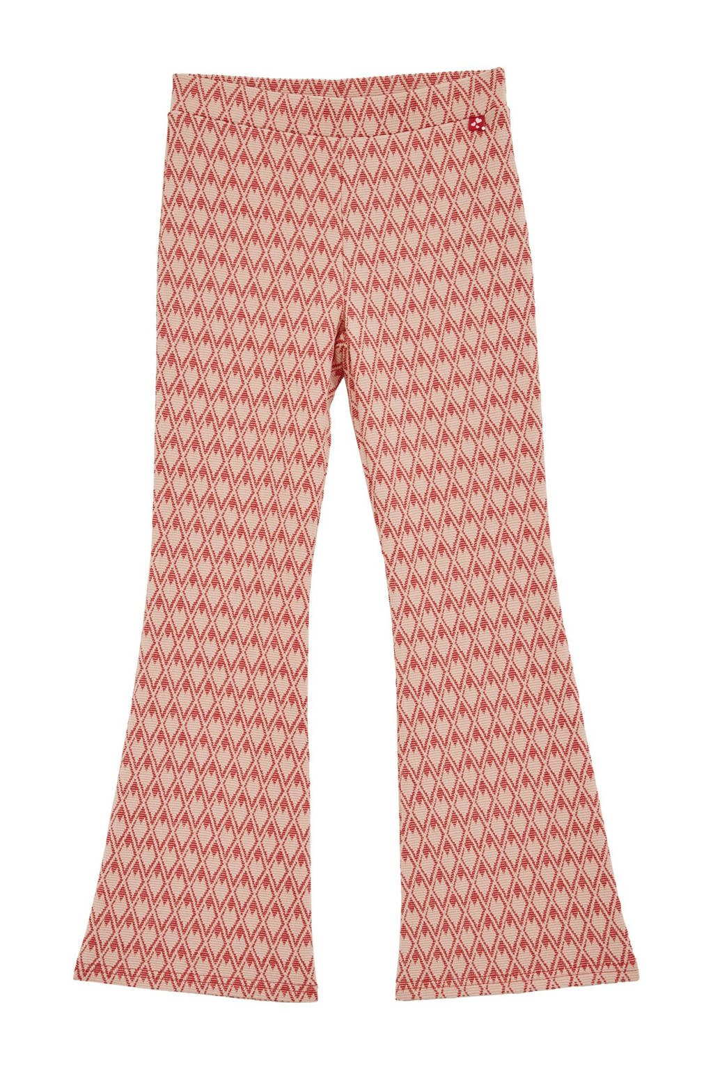 WE Fashion flared broek rood