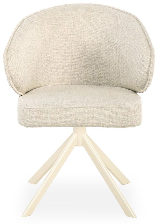 Eetkamerstoel Tyler Cream - beige Hanok B62 x D61 x H79.5 cm