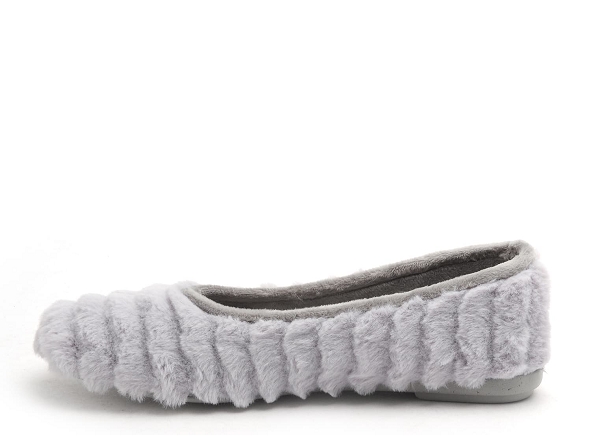 La maison de l espadrille chaussons femme 6053 4 gris