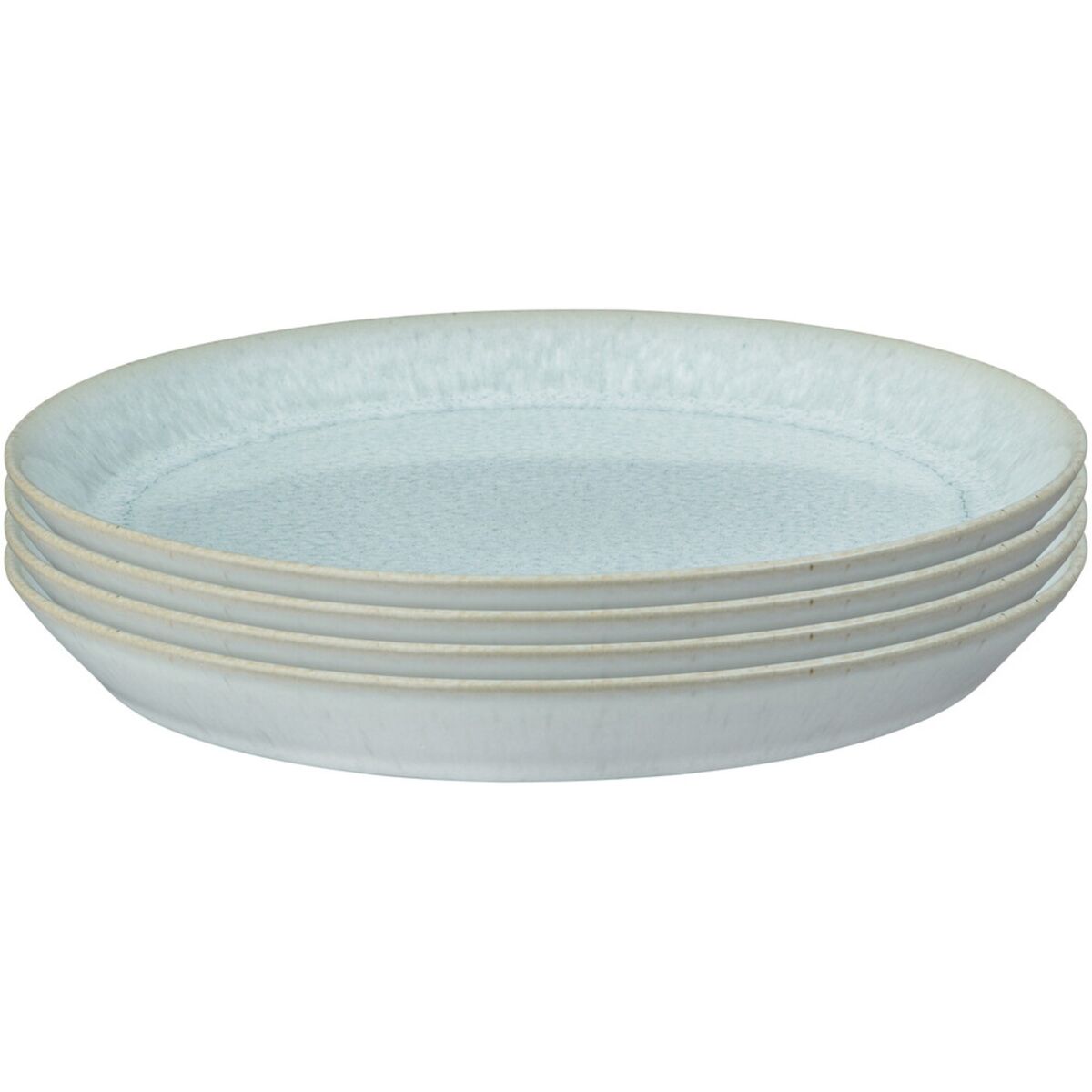 Kiln Green, sett med 4 medium tallerkener