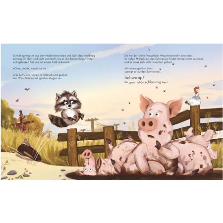 ars Edition Der kleine Waschbär Waschmichnicht – Pappeausgabe