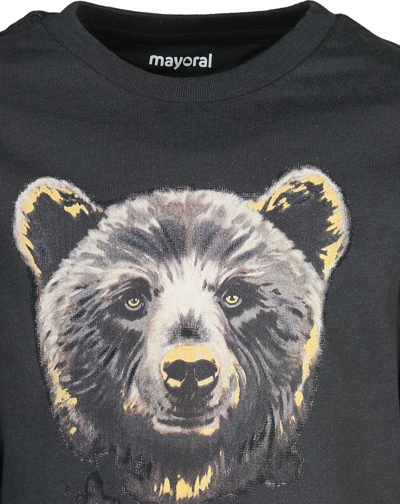 Langarmshirt GRIZZLY in schwarz
