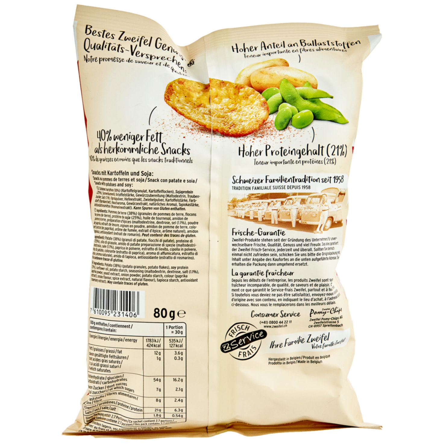 Zweifel Vaya Protein Paprika