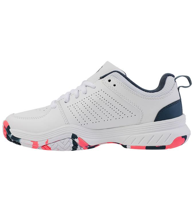 K-Swiss Court Express 2 84428129M WHITE-STARGAZER-NEON-BLAZE