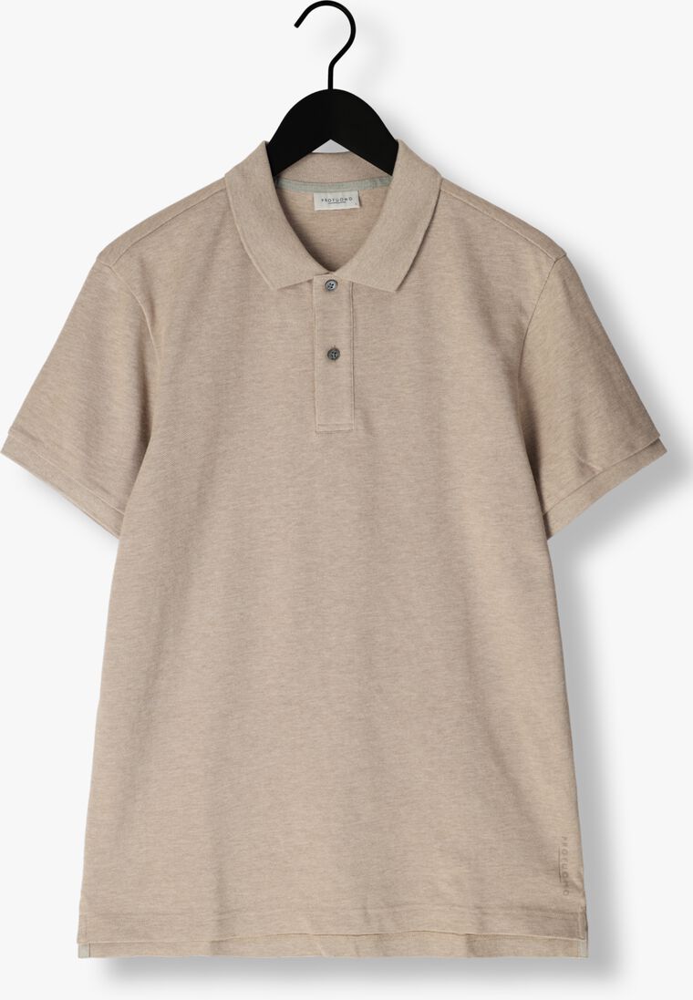 PROFUOMO beige profuomo polo polo short sleeve