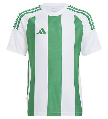adidas Performance T-Shirt - Striped 24 - White/Teen