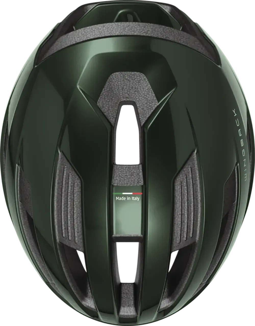 Abus WingBack Race Fietshelm Mos Groen