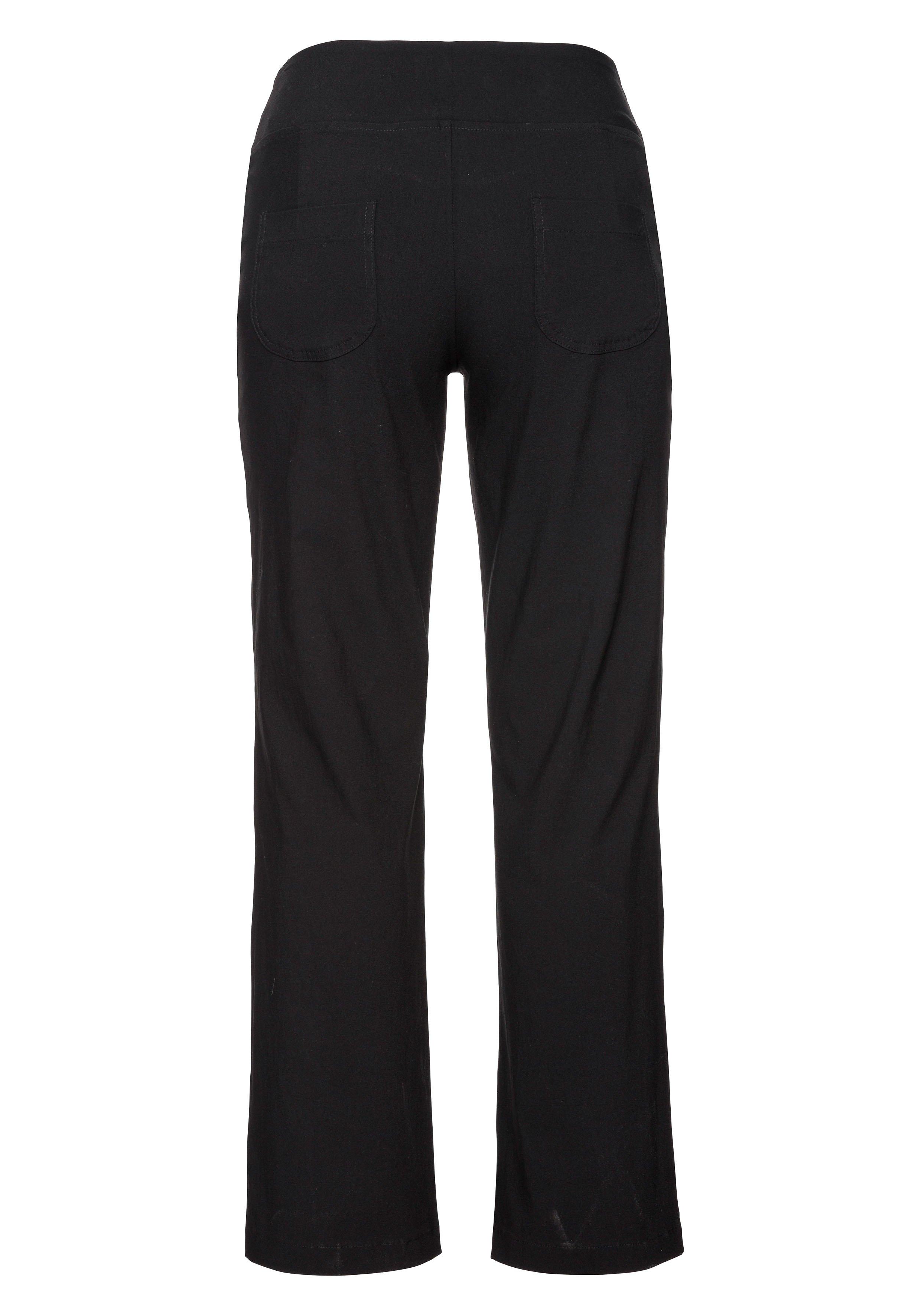 Bootcut-Hose mit Shaping-Effekt