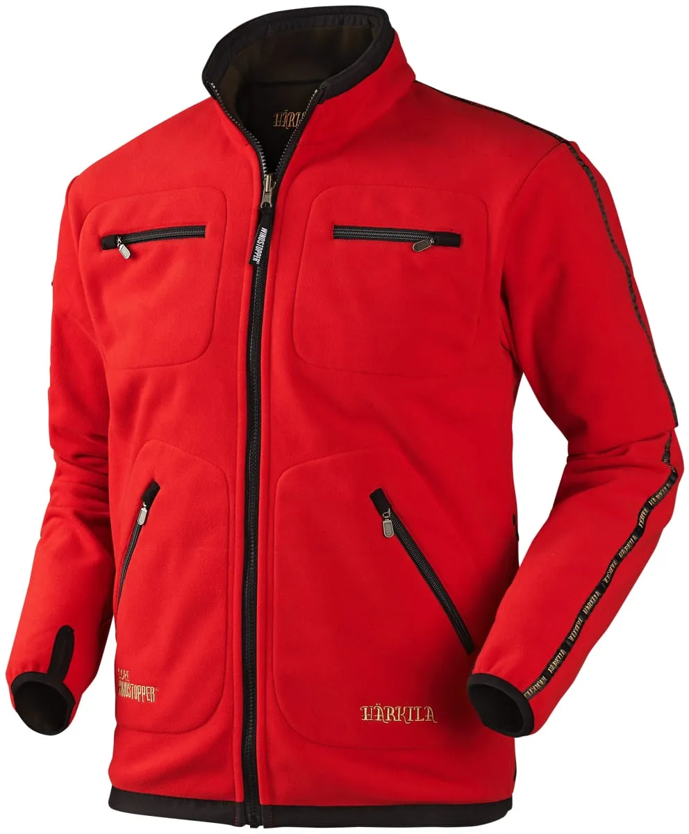 Härkila Men's Kamko Fleece Brown/Red