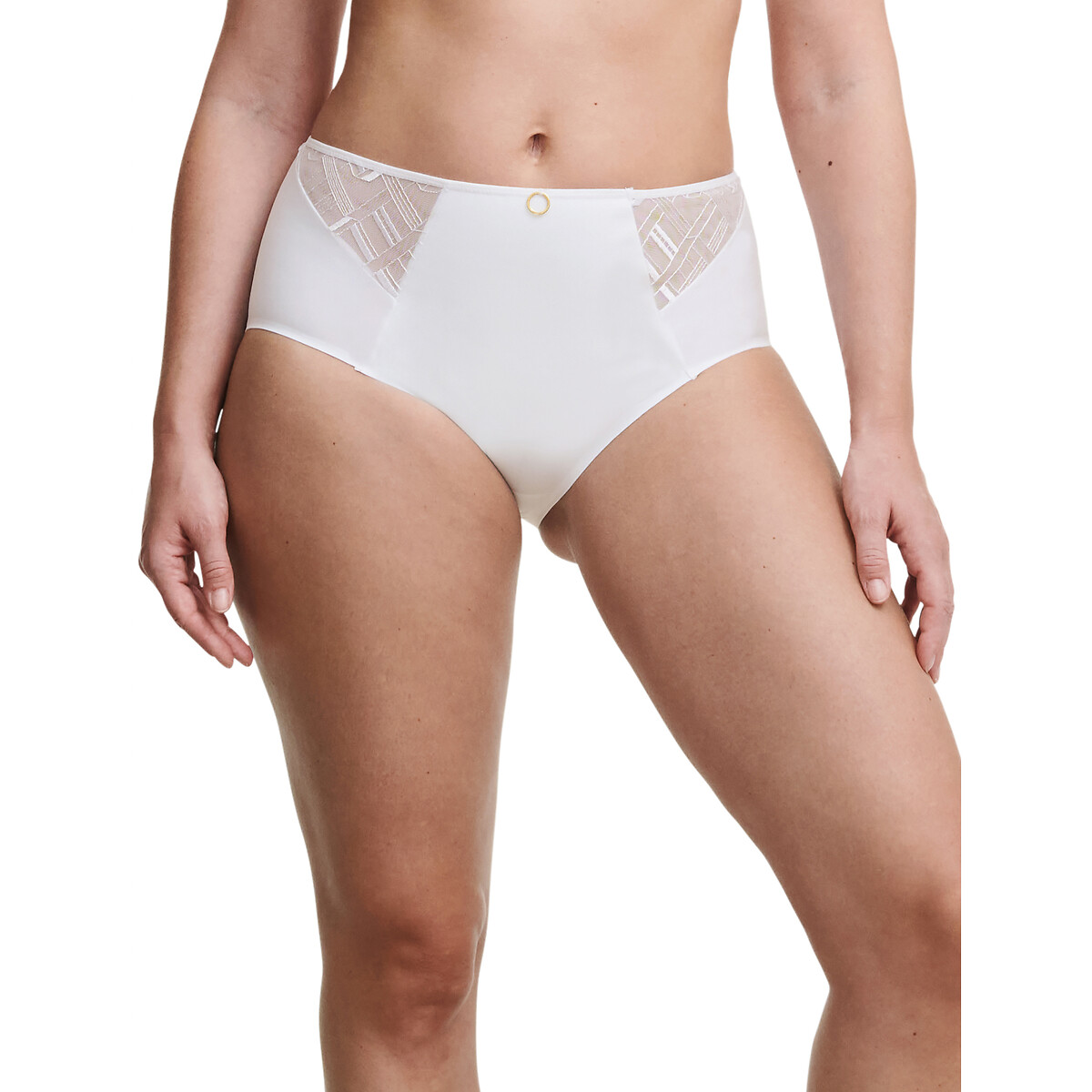 CHANTELLE<br>Calcinha modeladora, cintura alta, estampa Graphic Allure
