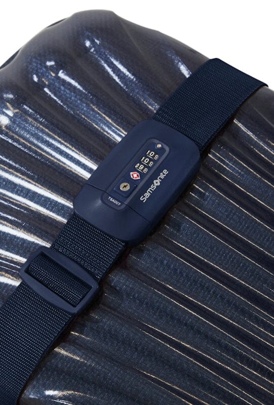 Samsonite TA Revolution Luggage Strap/TSA Lock Midnight Blue