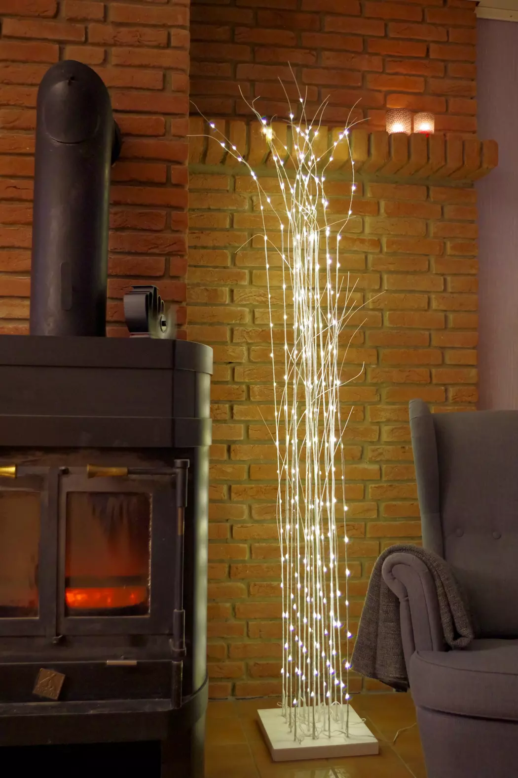 LED-Stehlampe Weidewand