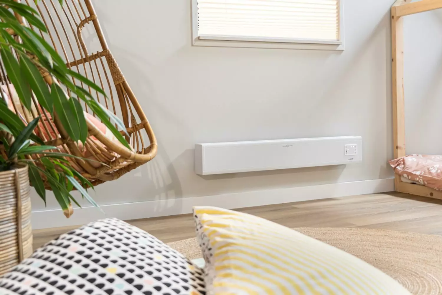 EUROM Alutherm Baseboard 2000 Wi-Fi White Convectorkachel - 2000W - 80m3