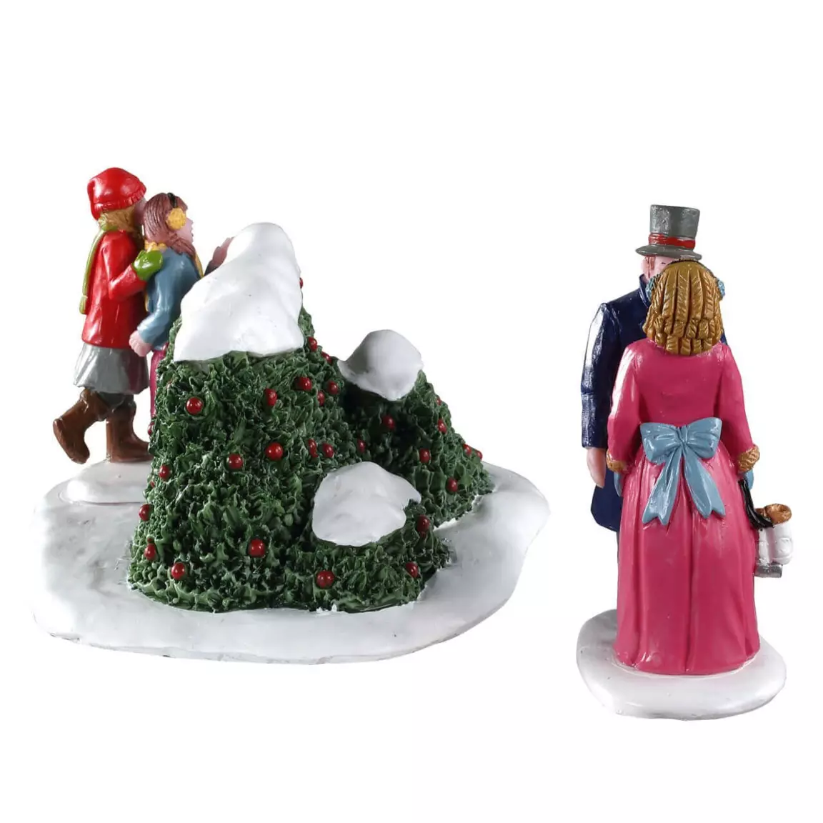 Personnages Lemax Les patineurs amoureux