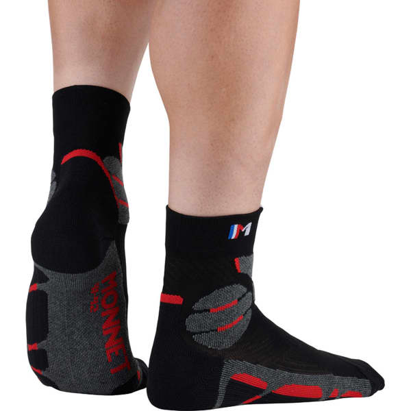 Chaussette randonnée MONNET MID EXPERT rouge