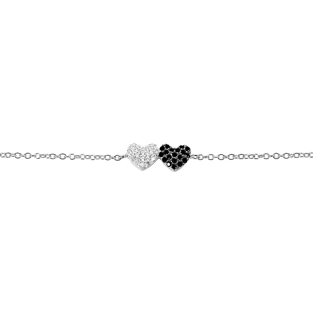 Bracelet Clementine Argent Blanc Oxyde De Zirconium