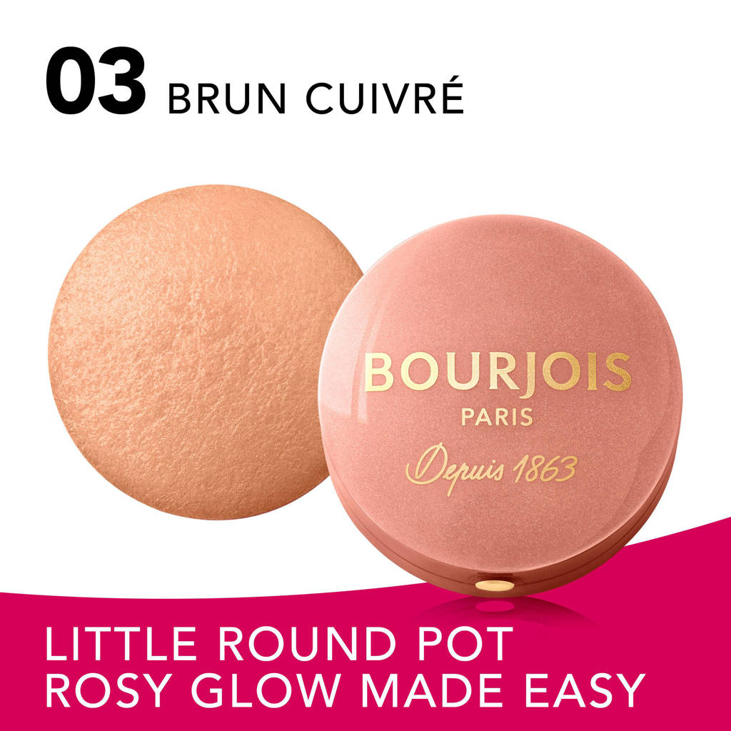 Al jaren mijn favorietLittle Round Pot Blush - 03 Brun Cuivré