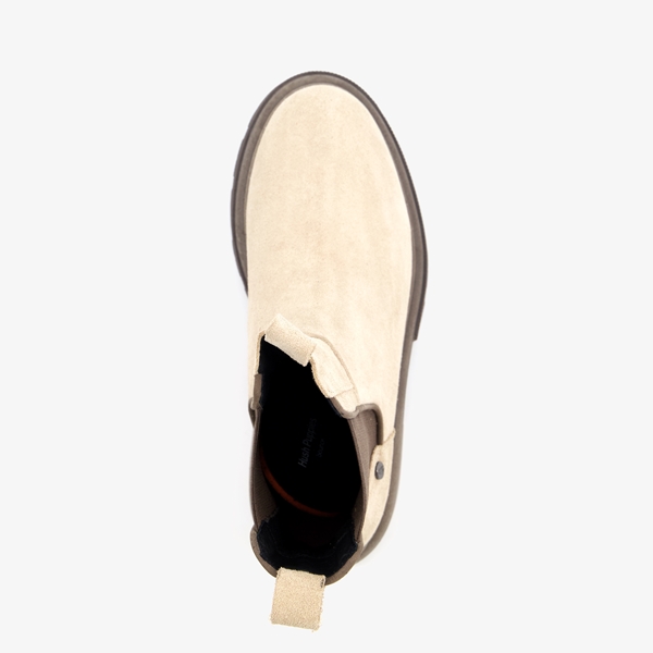 Hush Puppies leren dames boots beige