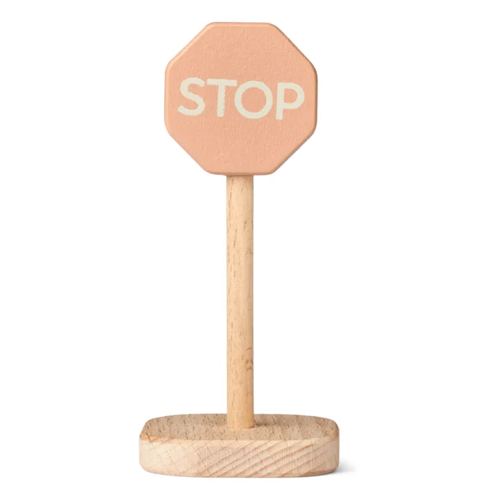 Liewood Panneaux de signalisation en bois - Set de 4 | Mustard multi mix