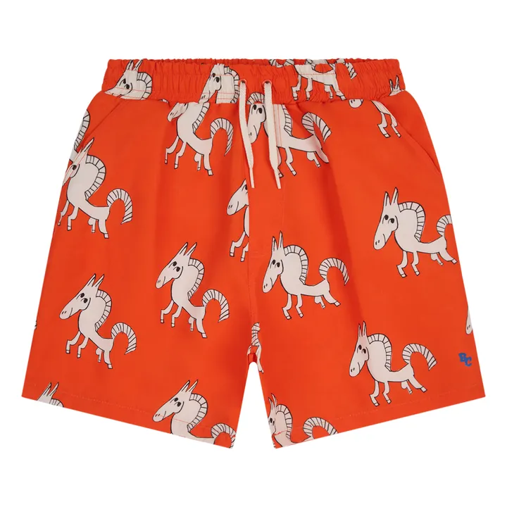 Bobo Choses Exclusivité Bobo Choses x Smallable - Short de Bain Cheval Blanc | Terracotta