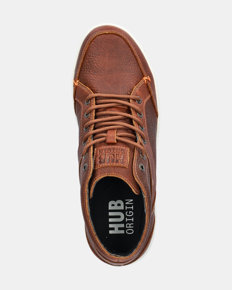 Hub Kingston 2.1 Hoge sneakers  - cognac