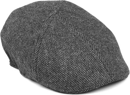 Suitable Flat Cap Grijs FLCAP-TWEED-24.02 grey kopen