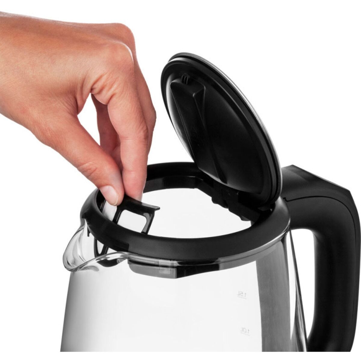 SWK 2090BK vannkoker med temperaturvalg
