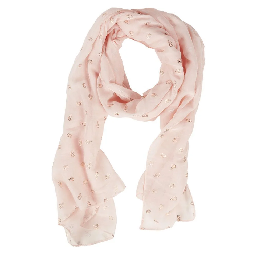 Foulard imprimé petite feuille