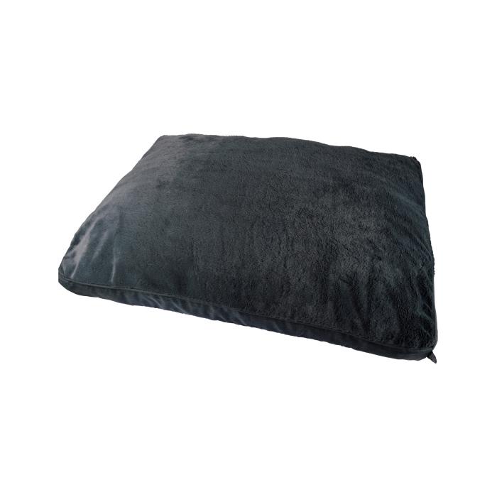 COUSSIN RECTANGLE NEWTON 80X60CM CHARBON