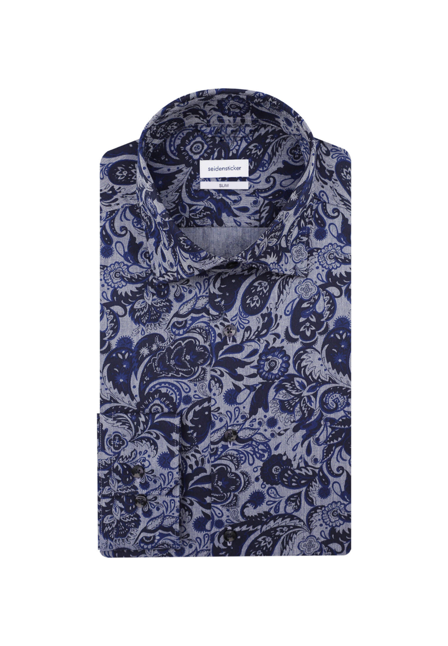 Seidensticker| Herren Flanellhemd Slim