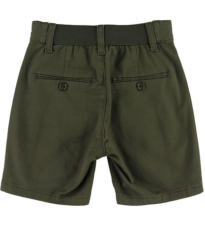 Grønt Shorts - Ludvig Buzz - Army Grøn