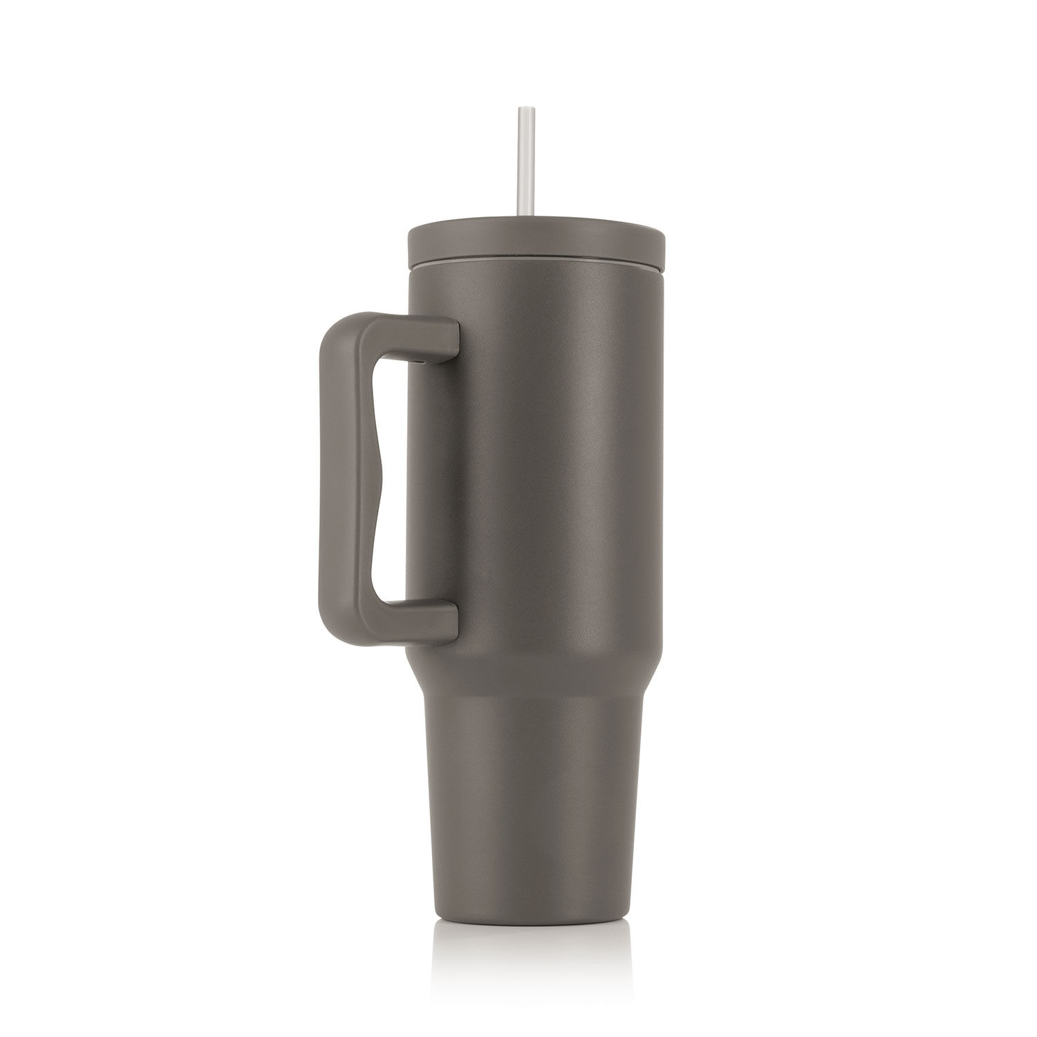 Thermobecher Gourmetmaxx 1,2 Liter, mit Strohhalm