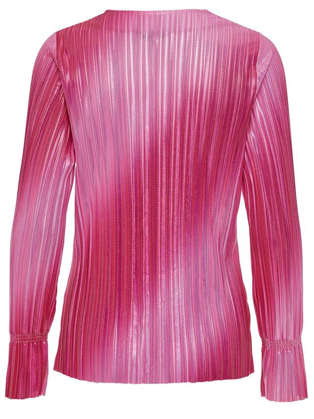 Blusenshirt Pink Glow