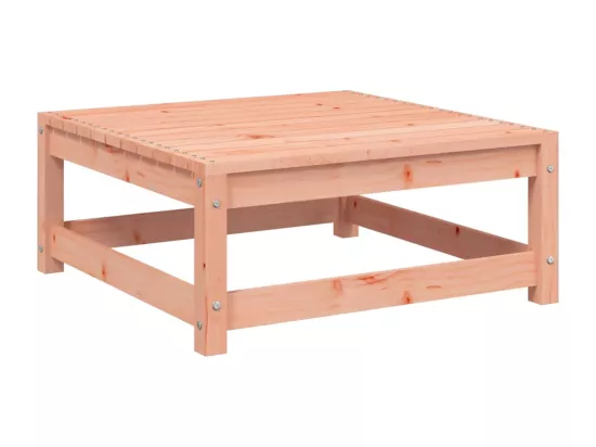 Repose-pied de jardin 70x70x30 cm massif de douglas