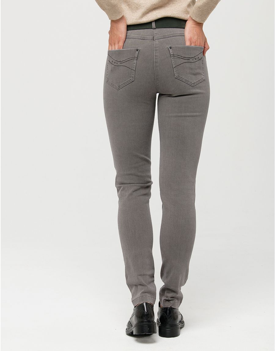 Jean gris slim stretch