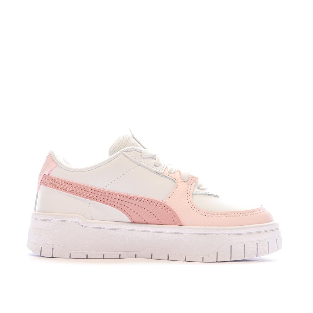 Puma Baskets Blanches/Rose Fille Puma Cali Dream Pastel